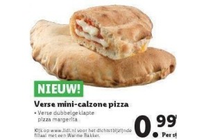 verse mini calzone pizza