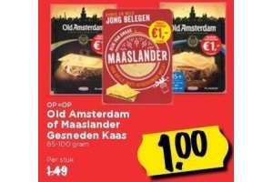 old amsterdam of maaslander gesneden kaas