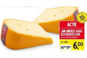 jan linders voordeelstuk kaas