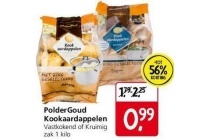 poldergoud kookaardappelen