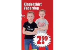 kindershirt vaderdag