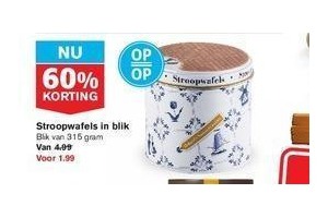 stroopwafels in blik