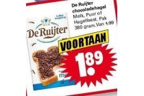 de ruijter chocoladehagel