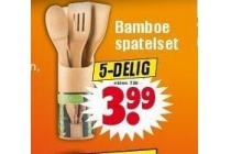 bamboe spatelset