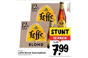 leffe blond speciaalbier 12 pack