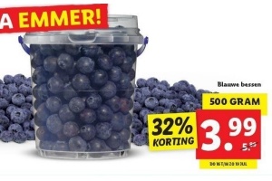 blauwe bessen 500 gram