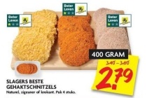 gehaktschnitzels