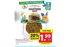 champion burger 160 gram