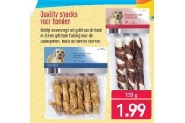 quality snacks voor honden
