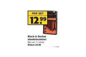 black en decker steeksleutelset