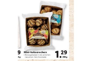 mini kokosrochers