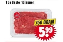 1 de beste riblappen