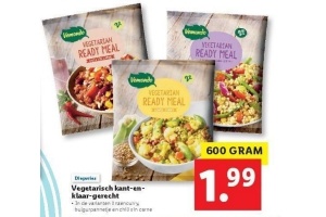 vegetarisch kant en klaar gerecht