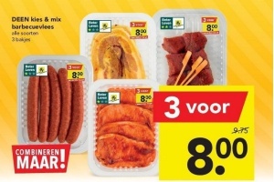 deen kies en mix barbecuevlees