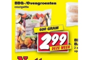 bbq ovengroente