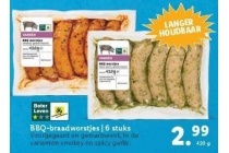 bbq braadworstjes