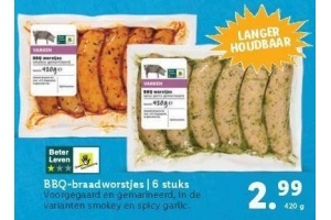 bbq braadworstjes