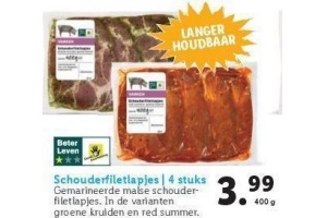 schouderfiletlapjes