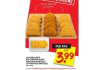 slagers de beste kip cordon bleus kipkaasschnitzels of kipsateschnitzels
