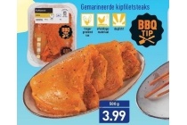 gemarineerde kipfiletsteaks