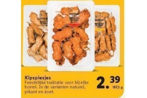 kipspiesjes