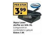 aqua laser stoffer en blik xl