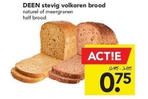 deen stevig volkoren brood