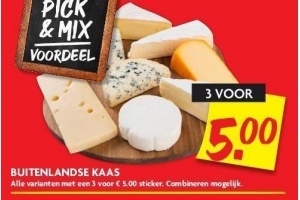 buitenlandse kaas