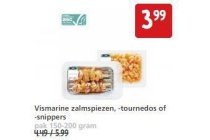 vismarine zalmspiezen tournedos of snippers