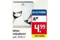 witte wijnglazen