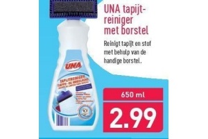 Vestiging Reisbureau Koning Lear UNA tapijt- reiniger met borstel nu voor €2,99! - Beste.nl