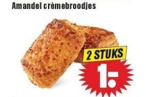 amandel cremebroodjes