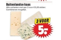 buitenlandse kaas