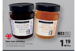 jam met whiskey