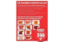kies en mix barbecuevlees