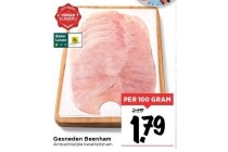 gesneden beenham