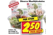 diverse maaltijdsalades