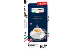 espressobonen magnifico