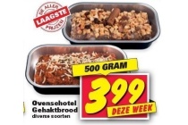 ovenschotel gehaktbrood