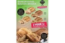 bakkersgoud rustiek broden