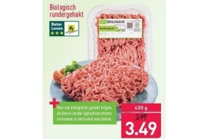 biologisch rundergehakt