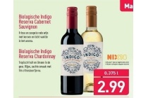 biologische indigo reserva chardonnay