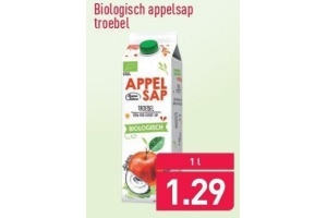 biologisch appelsap troebel