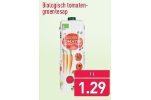 biologisch tomatengroentesap