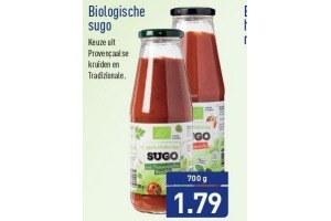 biologische sugo