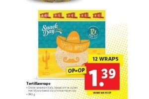 lidl wraps xxl verpakking