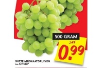 witte muskaatdruiven