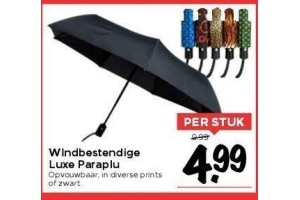 windbestendige luxe paraplu