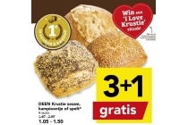 deen krustie sesam kampioentje of spelt