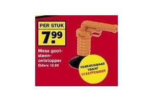 mesa gootsteen ontstopper